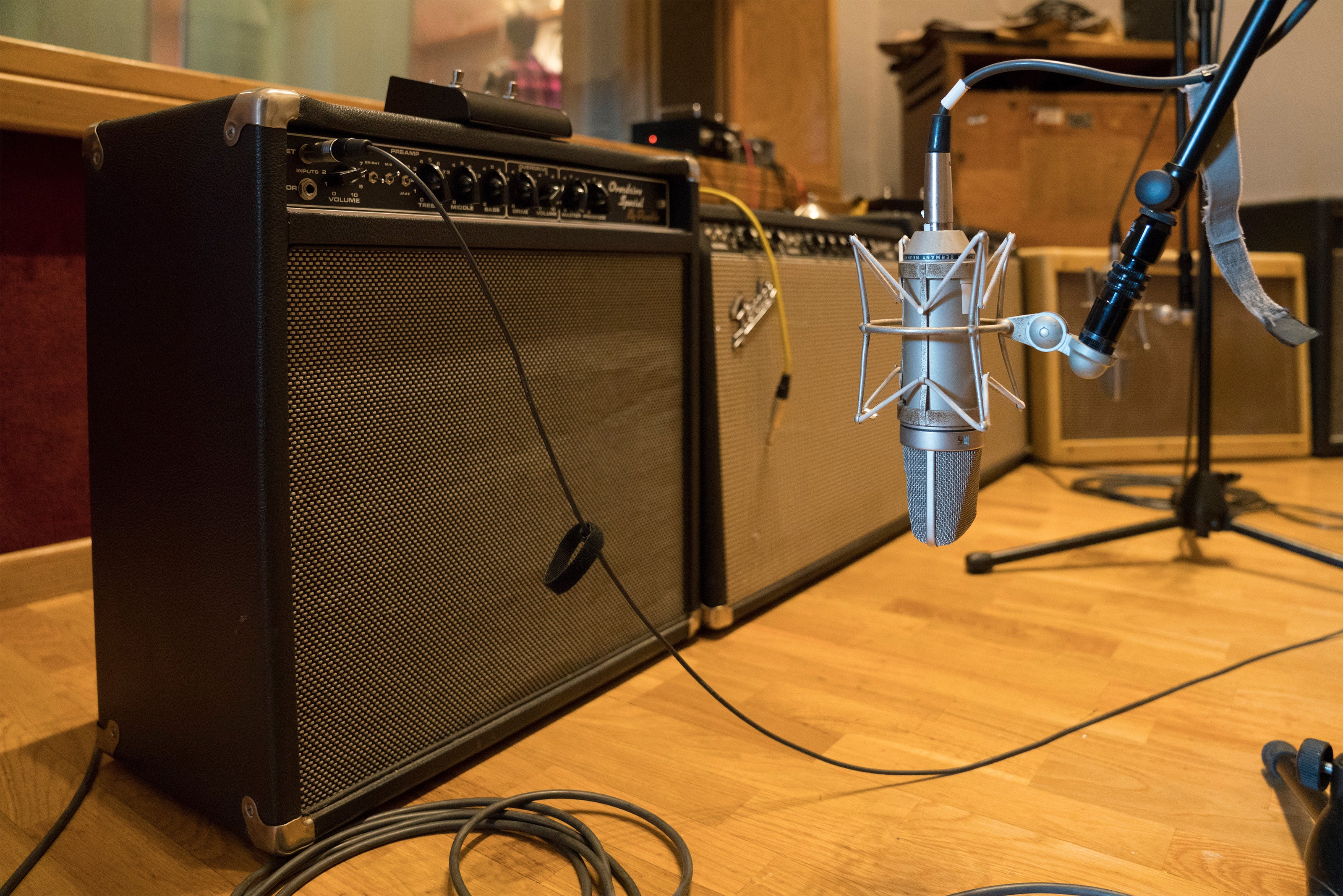 Real studio photo for Ocean Way Nashville Studio