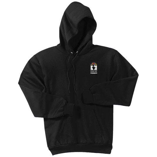 Ocean Way Black Fleece Pullover Hoodie